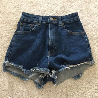 サムシング(SOMETHING)のSomething×Juemi DENIM SHORTS INDIGO(ショートパンツ)