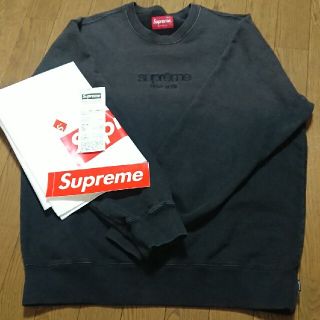 Supreme 19SS Dipped Crewneck スウェット　黒 M