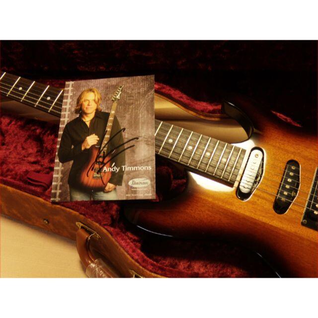 Ibanez(アイバニーズ)の日本未発売 IBANEZ GSA Andy Timmonsサイン付 楽器のギター(エレキギター)の商品写真