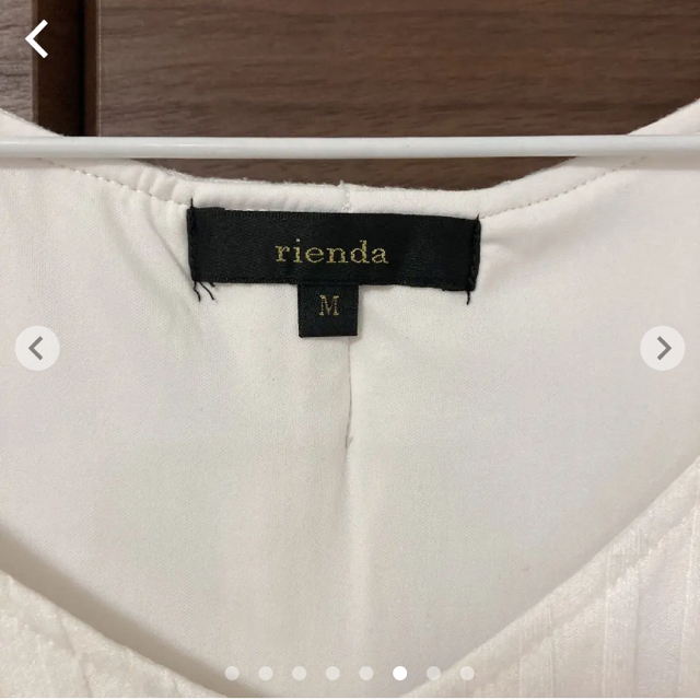 rienda(リエンダ)のrienda ワンピース レディースのワンピース(ひざ丈ワンピース)の商品写真