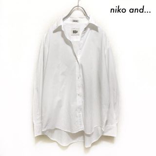 ニコアンド(niko and...)のniko and… ニコアンド★長袖シャツ レギュラー ワイヤー入り ホワイト(シャツ/ブラウス(長袖/七分))