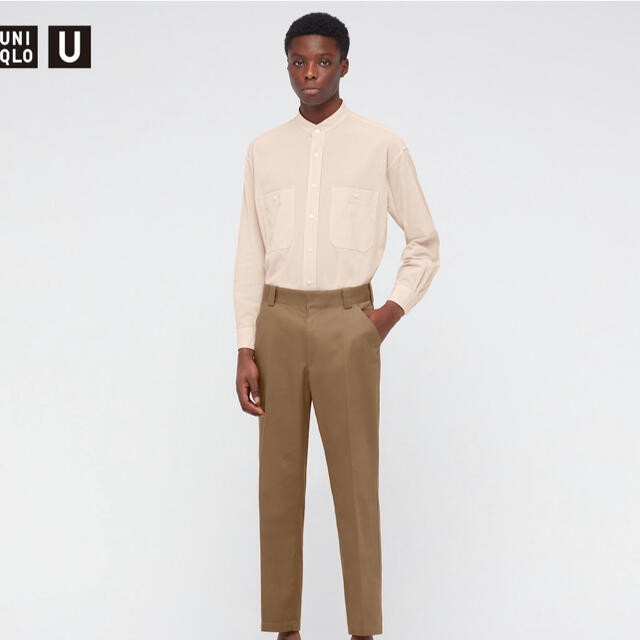 UNIQLO(ユニクロ)のレギュラーフィットワークパンツ メンズのパンツ(ワークパンツ/カーゴパンツ)の商品写真