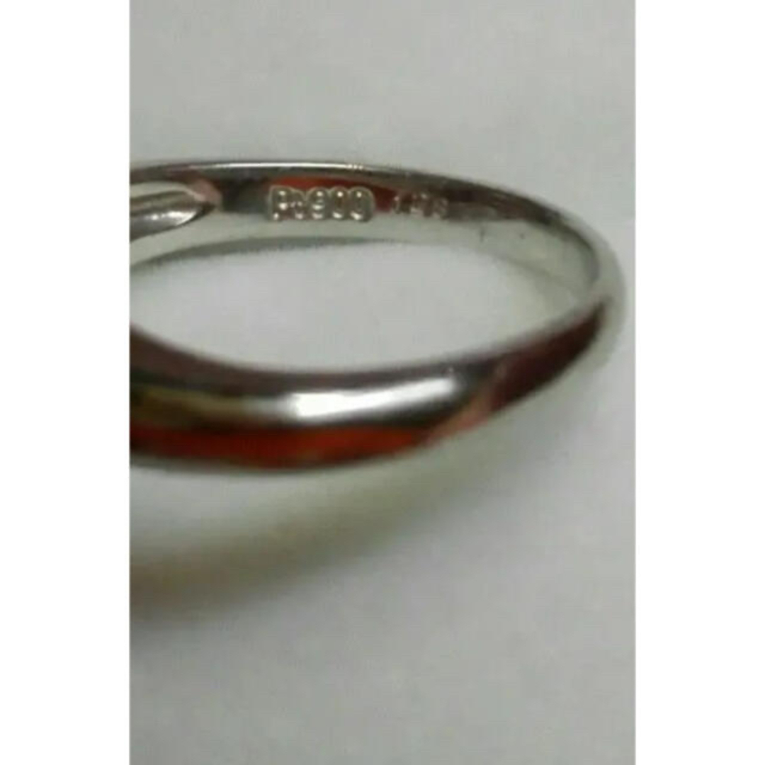 pt900 ピンクトルマリン リング　10号　プラチナ レディースのアクセサリー(リング(指輪))の商品写真