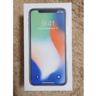 アイフォーン(iPhone)の【美品】iPhone X 空箱(その他)