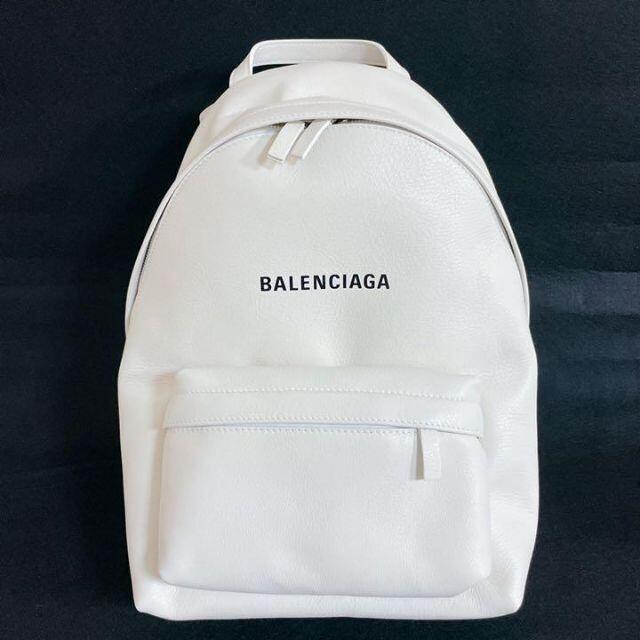 バレンシアガ BALENCIAGA エブリデイ バックパック ホワイト