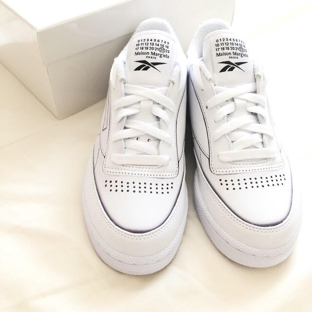 【新品・未使用】Maison Margiela×Reebok Club C 白