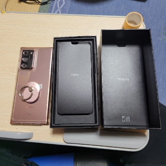 低価格で大人気の Galaxy - note20ウルトラ SCG06ミスティックブロンズ