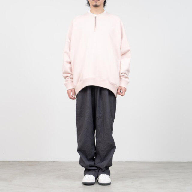 1LDK SELECT(ワンエルディーケーセレクト)のLOOPWHEELER for Graphpaper Half-Zip メンズのトップス(スウェット)の商品写真