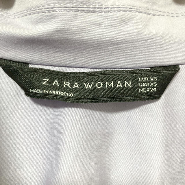 ZARA(ザラ)のZARA ザラ 長袖 ブラウス パープル レディースのトップス(シャツ/ブラウス(長袖/七分))の商品写真