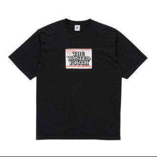 ジーディーシー(GDC)のXL Wasted youth x Black eye patch Tシャツ (Tシャツ/カットソー(半袖/袖なし))