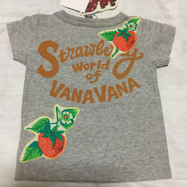VANA VANA(バナバナ)の新品 バナバナ Tシャツ 80 キッズ/ベビー/マタニティのベビー服(~85cm)(Ｔシャツ)の商品写真