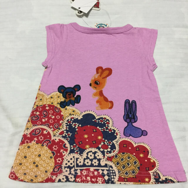 VANA VANA(バナバナ)の新品 バナバナ Tシャツ チュニック 80 キッズ/ベビー/マタニティのベビー服(~85cm)(Ｔシャツ)の商品写真