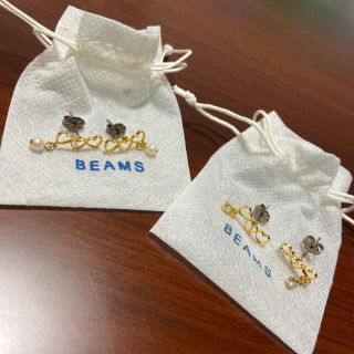 ビームス(BEAMS)のBEAMS ハートピアス　２つセット(ピアス)