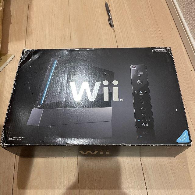 Nintendo Wii 本体 RVL-S-KJ 黒 開通のみ