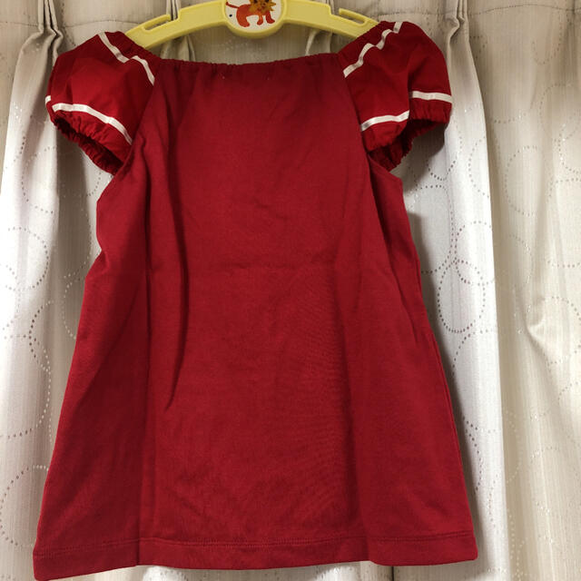 Shirley Temple(シャーリーテンプル)のお値下げしました！新品未使用シャーリーテンプル 🎀レーストップス140 キッズ/ベビー/マタニティのキッズ服女の子用(90cm~)(Tシャツ/カットソー)の商品写真