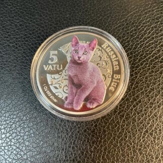 バヌアツキャットカラーコイン(貨幣)