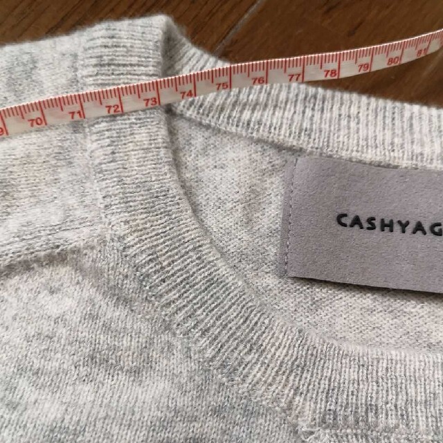 新品CASHYAGEカシミヤ100%セーター メンズのトップス(ニット/セーター)の商品写真