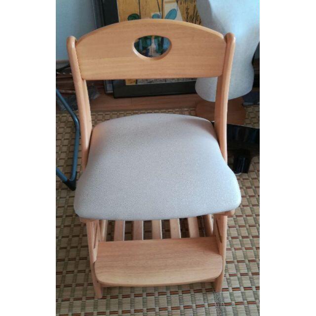 奥本木工所　天然木の学習椅子 インテリア/住まい/日用品の椅子/チェア(デスクチェア)の商品写真