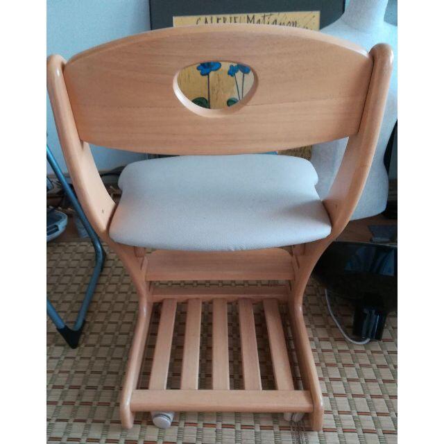 奥本木工所　天然木の学習椅子 インテリア/住まい/日用品の椅子/チェア(デスクチェア)の商品写真