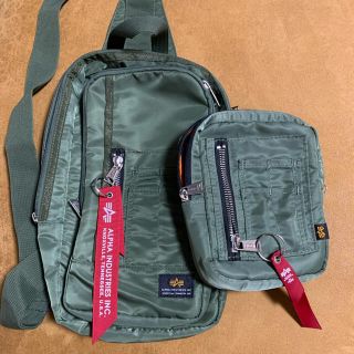 アルファインダストリーズ(ALPHA INDUSTRIES)のアルファインダストリーズ　ボディバック　ポーチ　セット(ボディーバッグ)