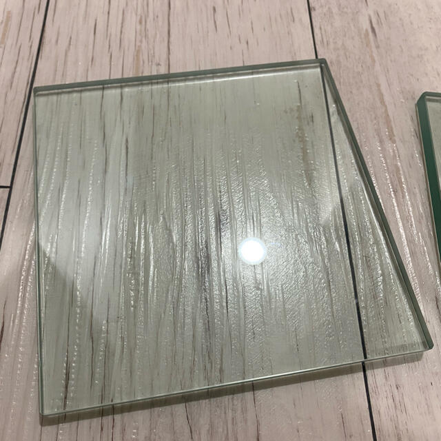 青ぃぅさぎ様専用　ガラス板 10mm厚 2枚 エンタメ/ホビーの美術品/アンティーク(ガラス)の商品写真