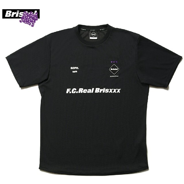 Tシャツ/カットソー(半袖/袖なし)F.C.Real Bristol GOD SELECTION XXX XL 黒