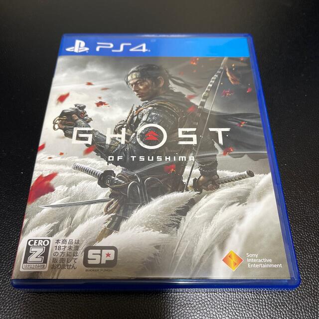 PlayStation4(プレイステーション4)のGhost of Tsushima（ゴースト・オブ・ツシマ） PS4 エンタメ/ホビーのゲームソフト/ゲーム機本体(家庭用ゲームソフト)の商品写真