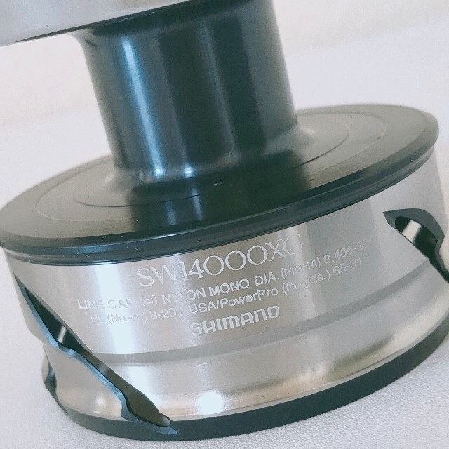 新品☆未使用☆21ツインパワーSW 14000XG 純正スプール+スプールバンド