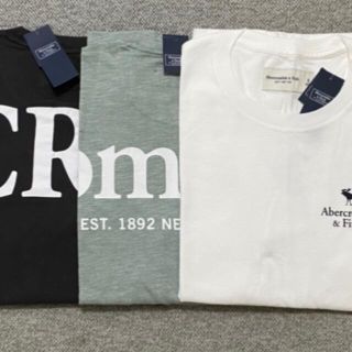 アバクロンビーアンドフィッチ(Abercrombie&Fitch)の☆まーくん様専用☆アバクロ☆新品☆ロンT 3点セット☆サイズ・S☆(Tシャツ/カットソー(七分/長袖))