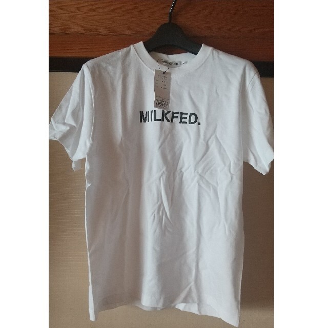 MILKFED.(ミルクフェド)のタグ付き！ミルクフェドTシャツ レディースのトップス(Tシャツ(半袖/袖なし))の商品写真