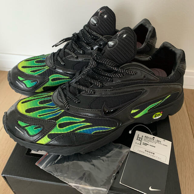 supreme nike zoom streak spectrum plus 黒