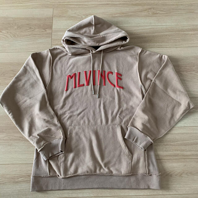 mlvince arch logo hoodie xl beige 極美品 メンズのトップス(パーカー)の商品写真