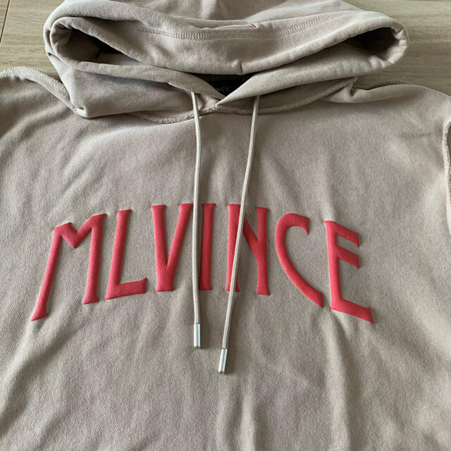 mlvince arch logo hoodie xl beige 極美品 メンズのトップス(パーカー)の商品写真