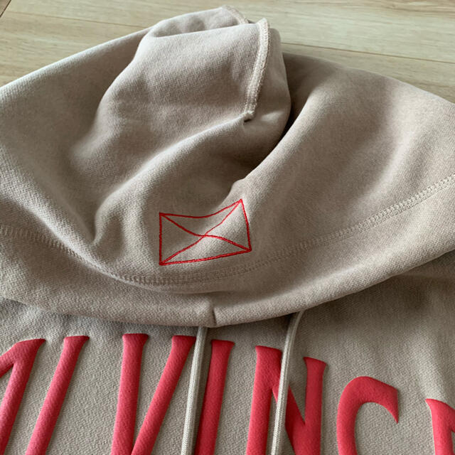mlvince arch logo hoodie xl beige 極美品 メンズのトップス(パーカー)の商品写真