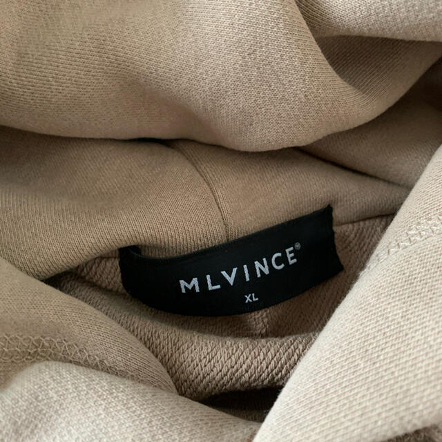 mlvince arch logo hoodie xl beige 極美品 メンズのトップス(パーカー)の商品写真