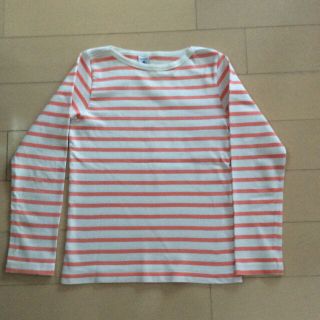 プチバトー(PETIT BATEAU)の130 プチバトー ボーダー カットソー  子ども用(Tシャツ/カットソー)