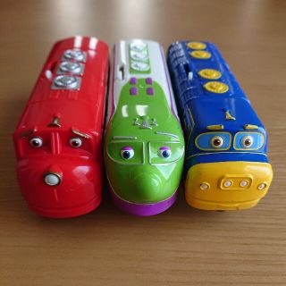 タカラトミー(Takara Tomy)のチャギントン☆先頭車両のみ 3台セット(電車のおもちゃ/車)