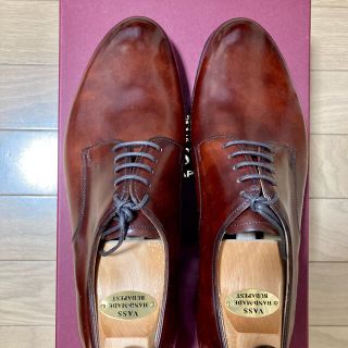 新品未使用 VASS SHOES ヴァーシュ 革靴 サイズ40.5 P2ラスト(ドレス/ビジネス)