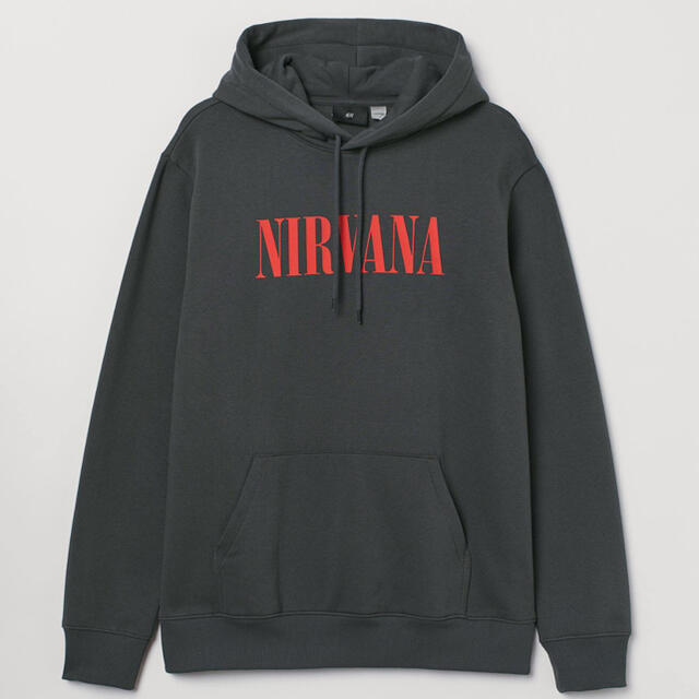 H&M(エイチアンドエム)のH&M Nirvana ニルヴァーナ パーカー L メンズのトップス(パーカー)の商品写真