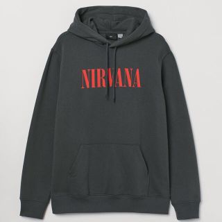 エイチアンドエム(H&M)のH&M Nirvana ニルヴァーナ パーカー L(パーカー)