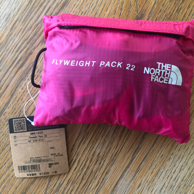 THE NORTH FACE(ザノースフェイス)のノースフェイス　NM81950 ピンク　22L リュック  エコバッグ　 レディースのバッグ(リュック/バックパック)の商品写真