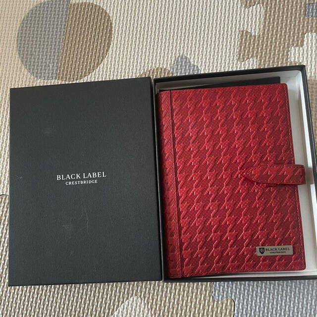 BLACK LABEL 手帳カバー　日本製(新品)牛革