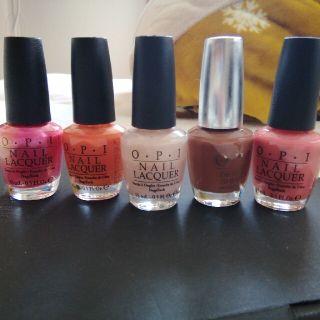 オーピーアイ(OPI)の残量たっぷり❗ OPI ﾈｲﾙﾗｯｶｰ 5本ｾｯﾄ(マニキュア)