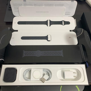 アップル(Apple)のApple Watch SERIES 5 44mm SpaceGray Nike(腕時計(デジタル))