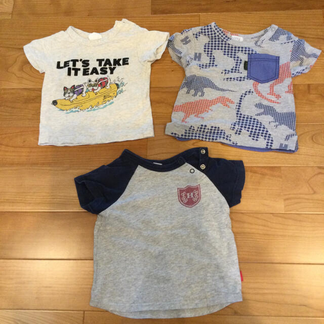 hakka baby(ハッカベビー)のTシャツ　90 キッズ/ベビー/マタニティのキッズ服男の子用(90cm~)(Tシャツ/カットソー)の商品写真