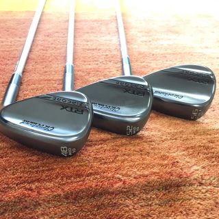 クリーブランドゴルフ(Cleveland Golf)の美品　RTX ZIPCORE modus120 Ｓ 48 52 56 3本セット(クラブ)