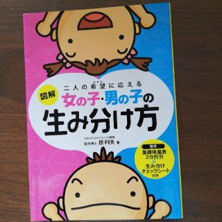 生み分け方の本　未記入(結婚/出産/子育て)