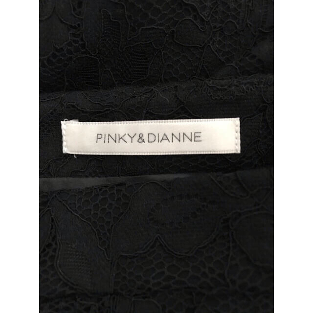 Pinky&Dianne(ピンキーアンドダイアン)の週末お値下げ！ピンキー＆ダイアン ブラックレーススカート レディースのスカート(ひざ丈スカート)の商品写真