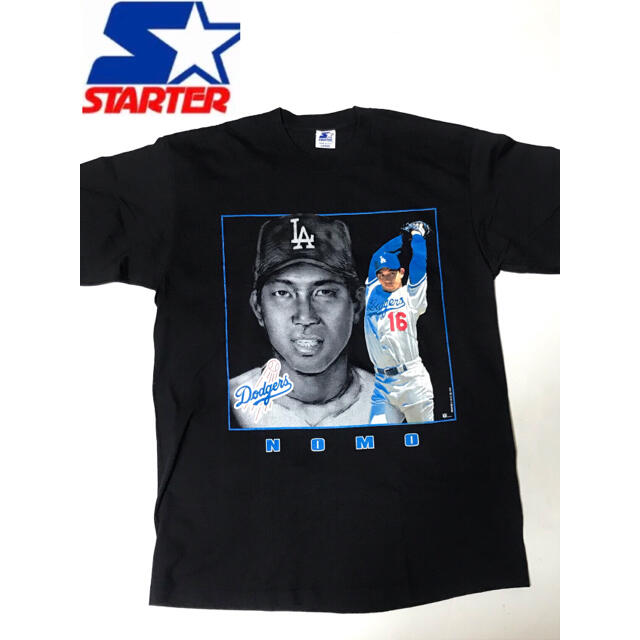 STARTER スターター Tシャツ 野茂英雄 ドジャース Dodgers  メンズのトップス(Tシャツ/カットソー(半袖/袖なし))の商品写真