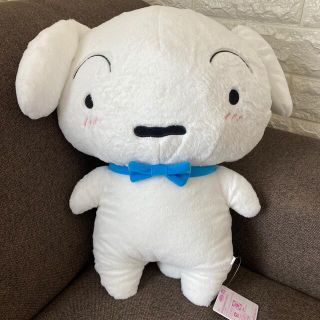 バンダイ(BANDAI)のクレヨンしんちゃん 約40cm めちゃでかぬいぐるみ　〜シロもおしゃれをするぞ〜(ぬいぐるみ)